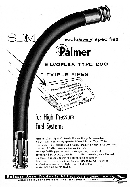 Palmer Pipes, Hoses,Escape Slides,Pneumatic Actuators, X-Ray NDT 