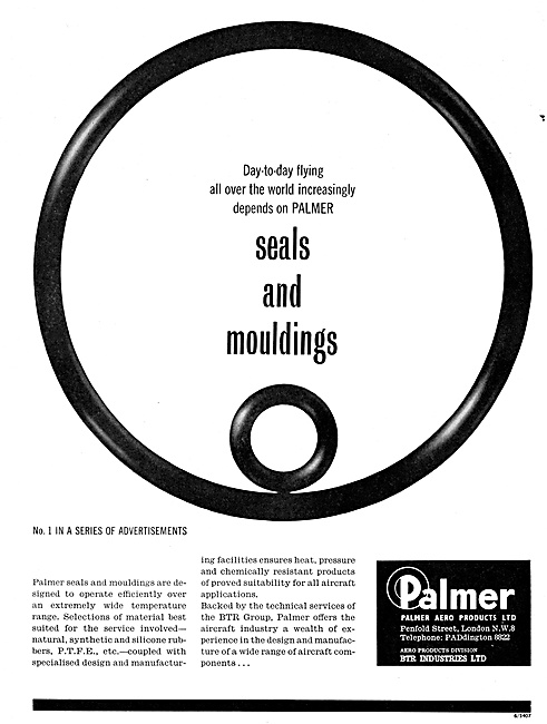 Palmer Aero Products. Seals & Mouldings                          