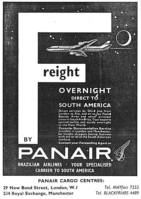 Panair Brazilian Airlines 1963                                   