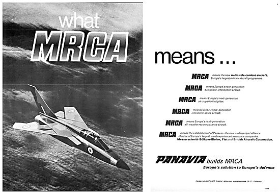 Panavia MRCA - Tornado                                           