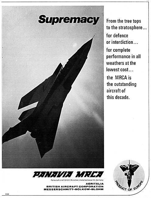 Panavia MRCA Tornado                                             