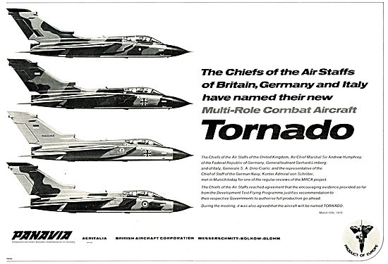 Panavia MRCA Tornado                                             