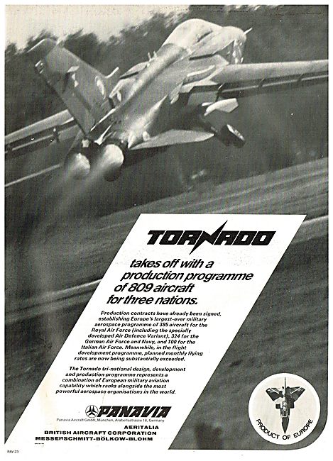 Panavia Tornado                                                  