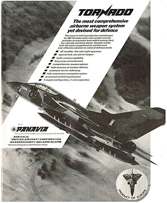 Panavia Tornado                                                  