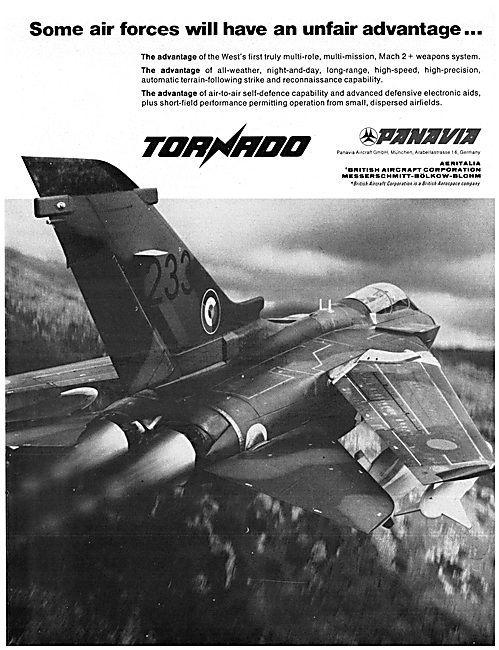 Panavia Tornado                                                  