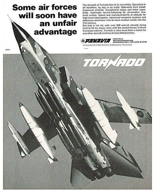 Panavia Tornado                                                  