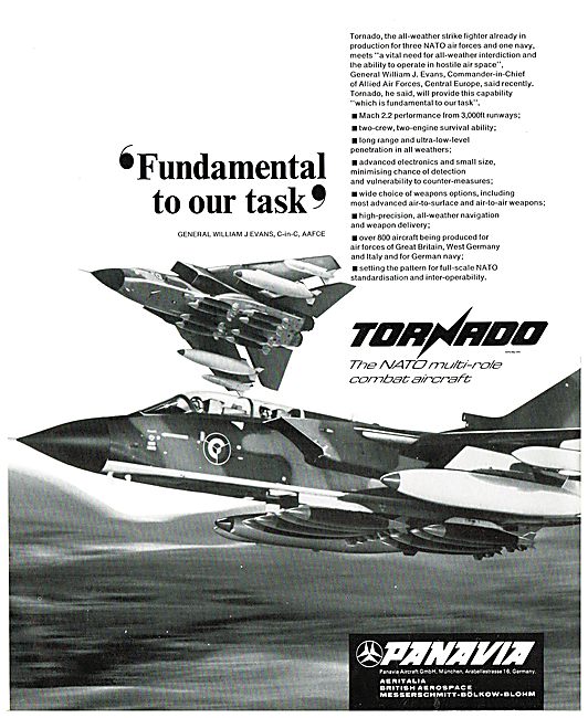 Panavia Tornado                                                  