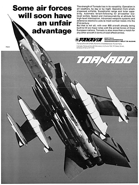 Panavia Tornado                                                  