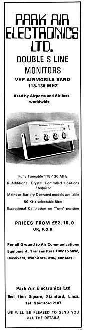 Park Air Electronics Double S Line VHF Monitors                  