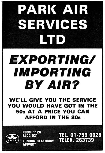 Park Air Services Import / Export By Air Services                
