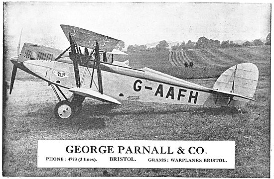 Parnall Aircraft G-AAFH 1932                                     