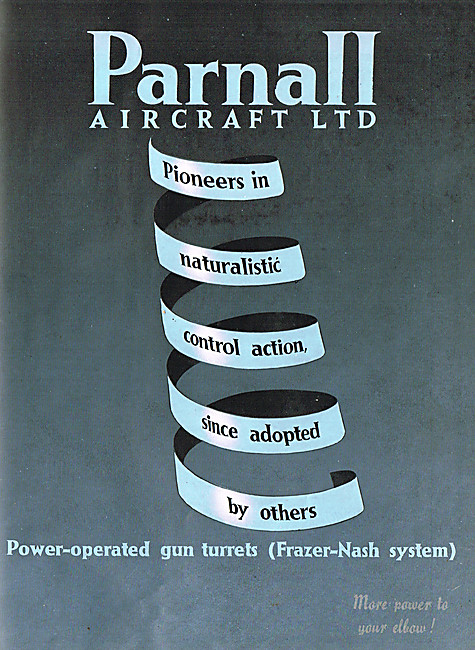 Parnall Aircraft Controls & Frazer-Nash Gun Turrets              