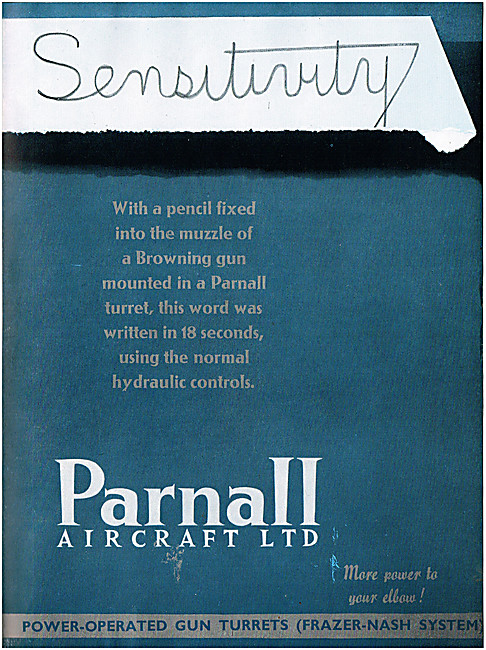 Parnall Power Operated Gun Turrets                               