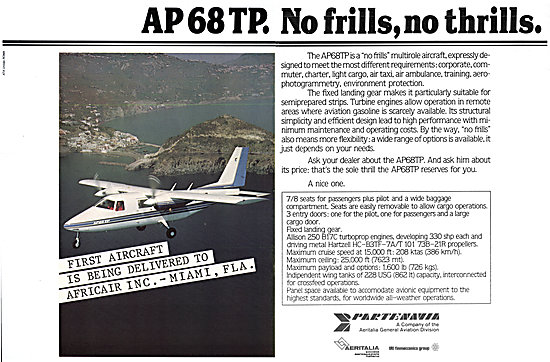 Partenavia AP68 TP                                               