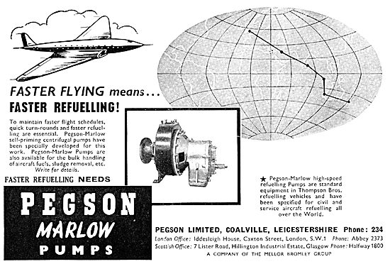 Pegson-Marlow High Speed Refuelling Pumps                        