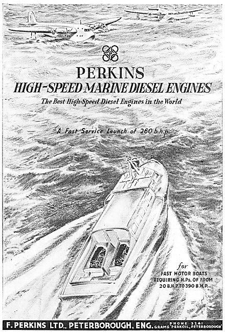 Perkins High-Speed Marine Diesel Engines - Fast Launches         