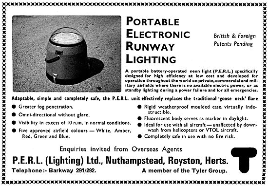 PERL - Portable Electric Runway Lighting                         