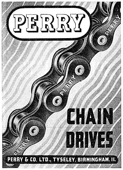 Perry Chain Drives 1943 Advert                                   