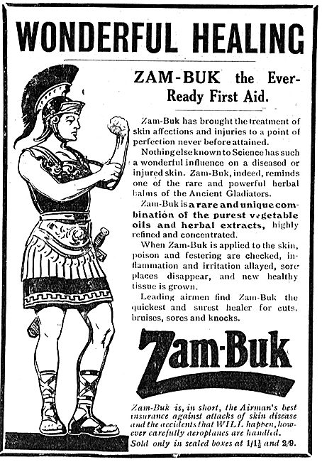 Zam-Buk First Aid For Aviators                                   