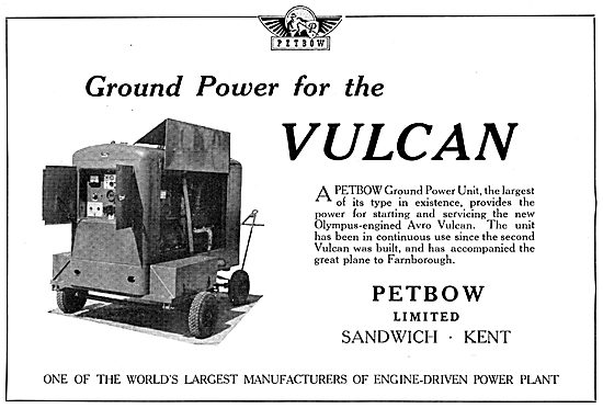 Petbow Aircraft Ground Power Units - Engine Driven Power Plant   