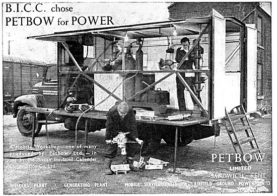 Petbow Aircraft Ground Power Units - Engine Driven Power Plant   