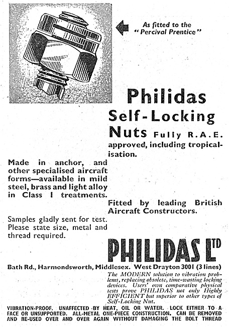 Philidas Self-Locking Nuts                                       