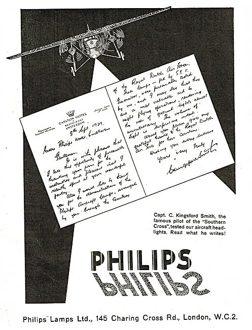 Kingston Smith Used Philips Aircraft Headlight On Southern Cross 