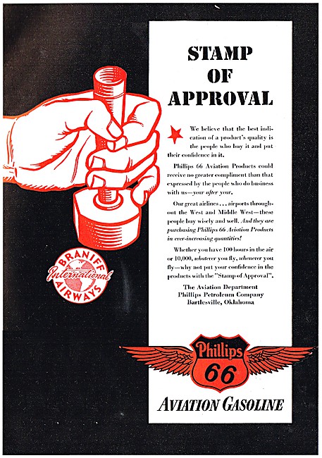 Phillips 66 Aviation Gasoline - Phillips 66 Oils                 