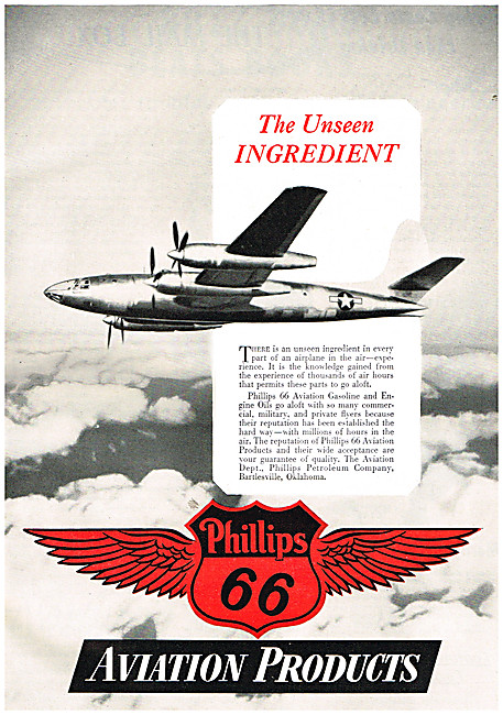 Phillips 66 Aviation Gasoline - Phillips 66 Oils                 