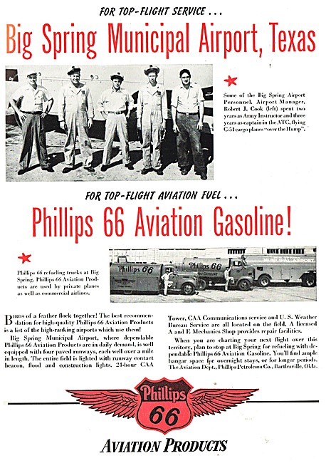 Phillips 66 Aviation Gasoline - Phillips 66 Oils                 