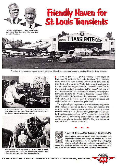 Phillips  66 Aviation Gasoline - Phillips 66 Oils                