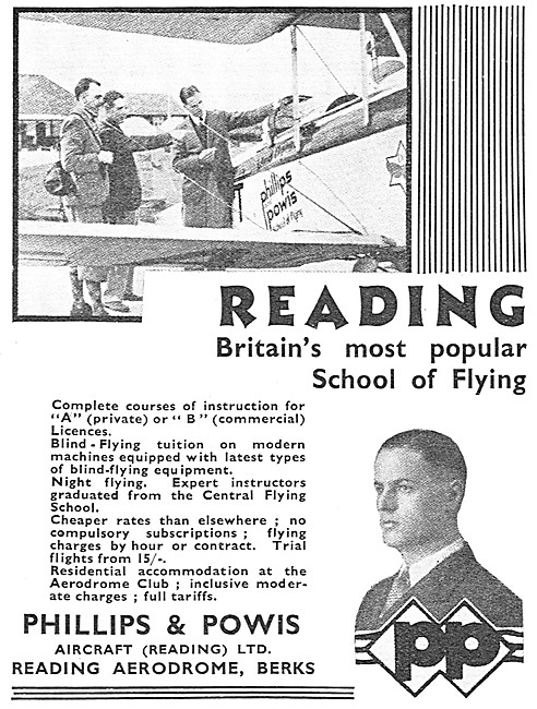 Phillips & Powis  Flying School Reading                          