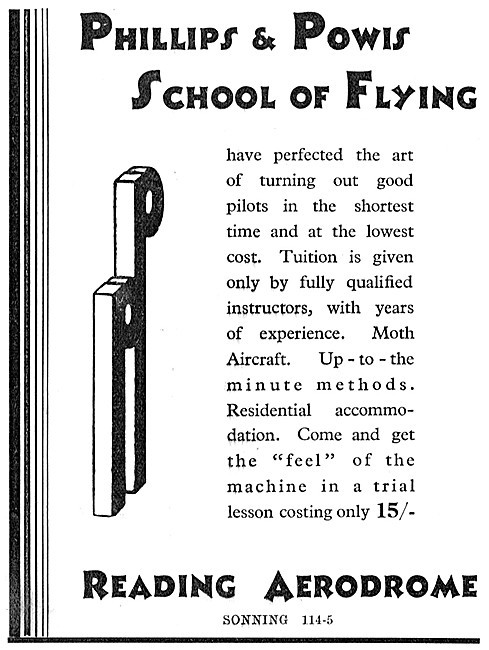 Phillips & Powis School Of Flying Reading                        