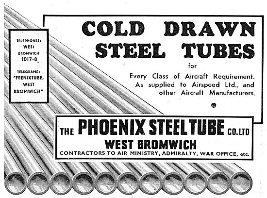 The Phoenix Steel Tube Co : Cold Drawn Steel Tubes               