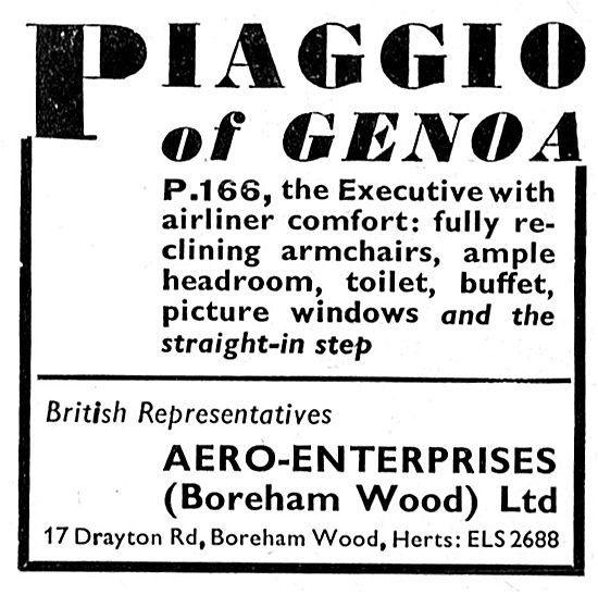 Piaggio P166: Aero-Enterprises                                   