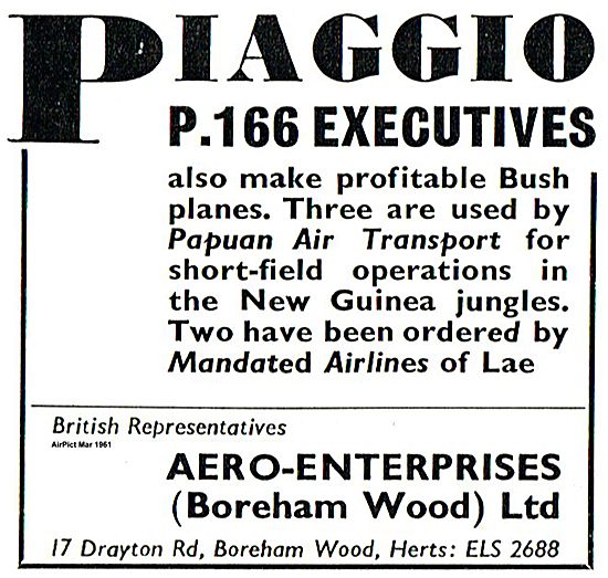 Piaggio P166 Executive                                           