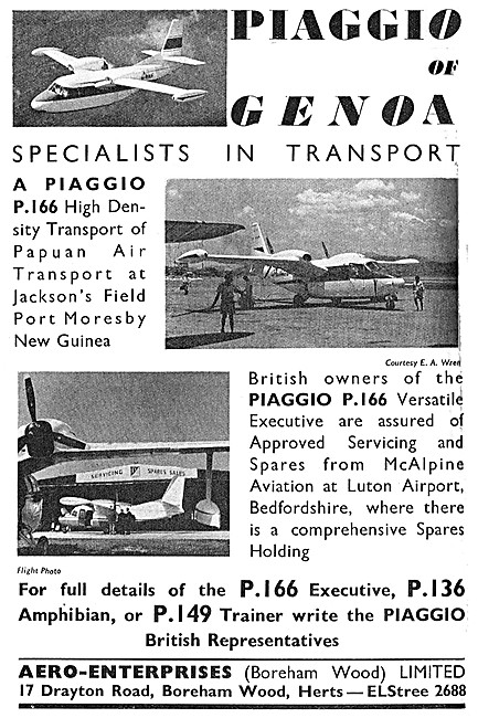 Piaggio P.166 - Piaggio P.136                                    