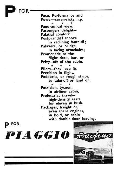 Piaggio P166 Portofino                                           