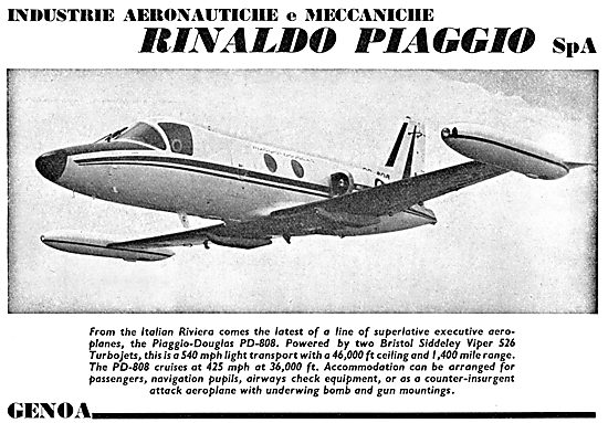 Piaggio-Douglas PD-808                                           