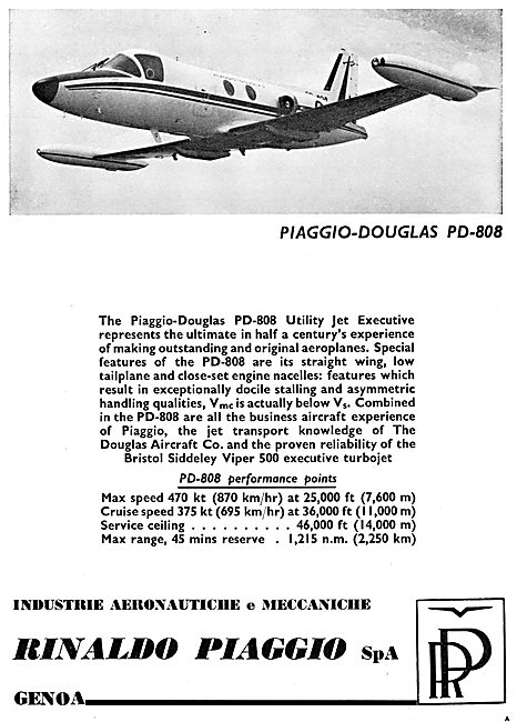 Piaggio-Douglas PD-808                                           