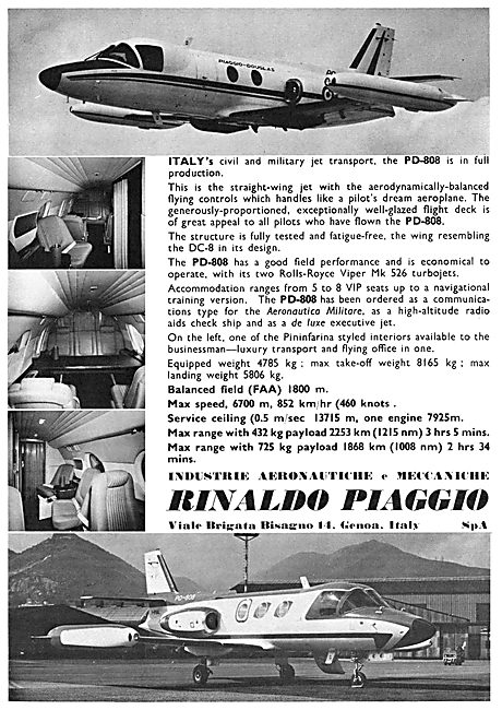 Piaggio PD-808                                                   