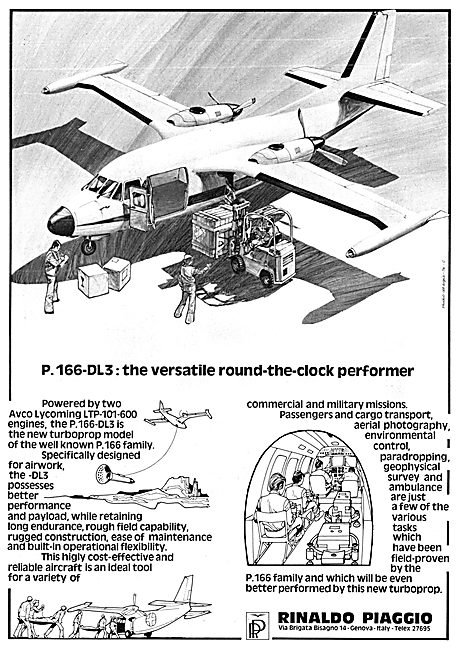 Piaggio P.166-DL3                                                