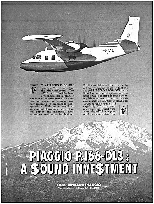 Piaggio P.166-DL3                                                