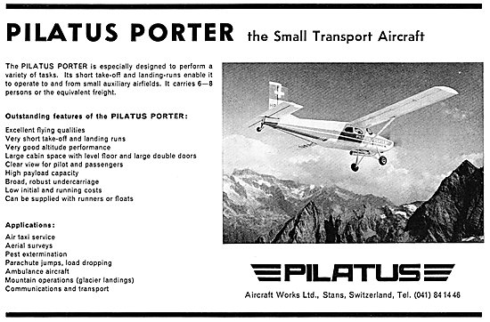 Pilatus Porter                                                   