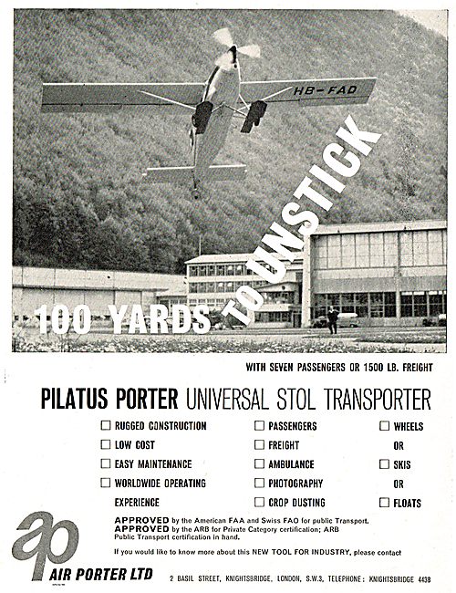 Pilatus Porter                                                   