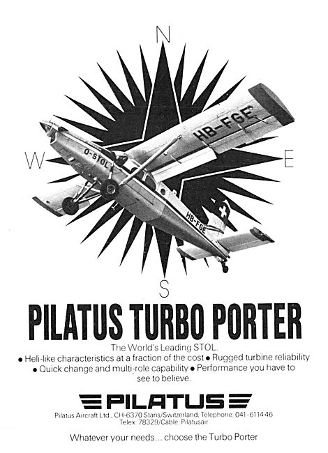 Pilatus Turbo Porter                                             