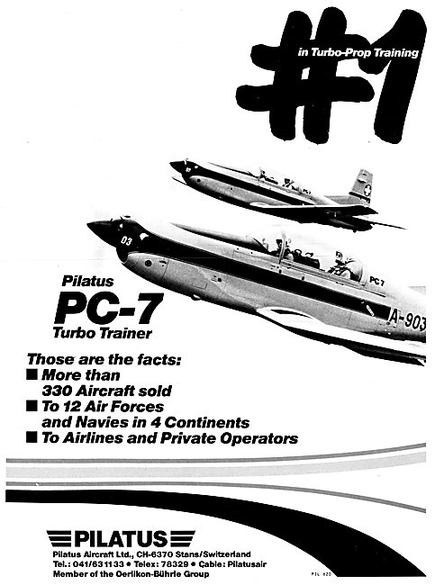 Pilatus PC-7 Turbo Trainer                                       