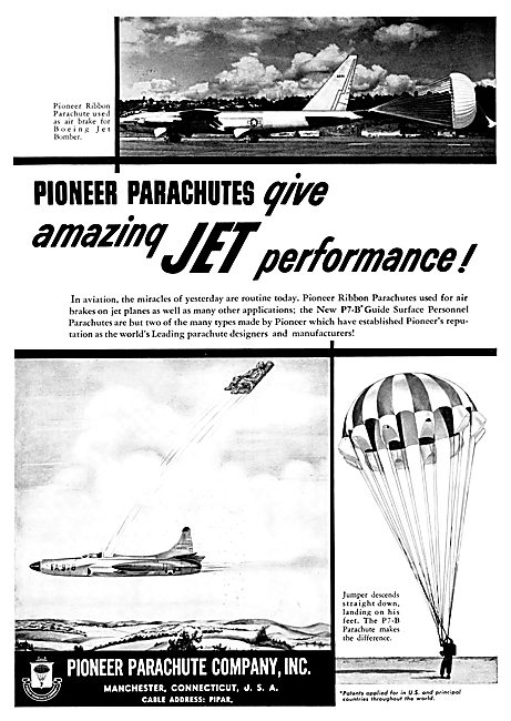 Pioneer Parachutes                                               