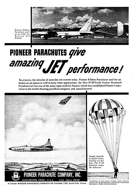 Pioneer Parachutes                                               