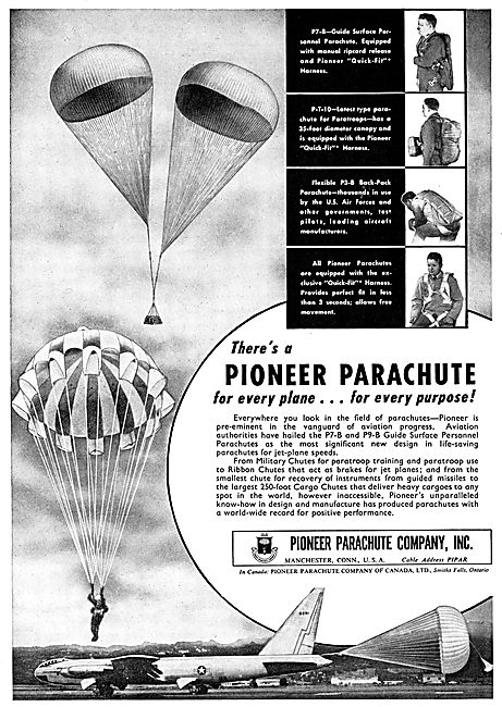 Pioneer Parachutes                                               